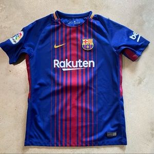 Nike Barca Iniesta Soccer Jersey